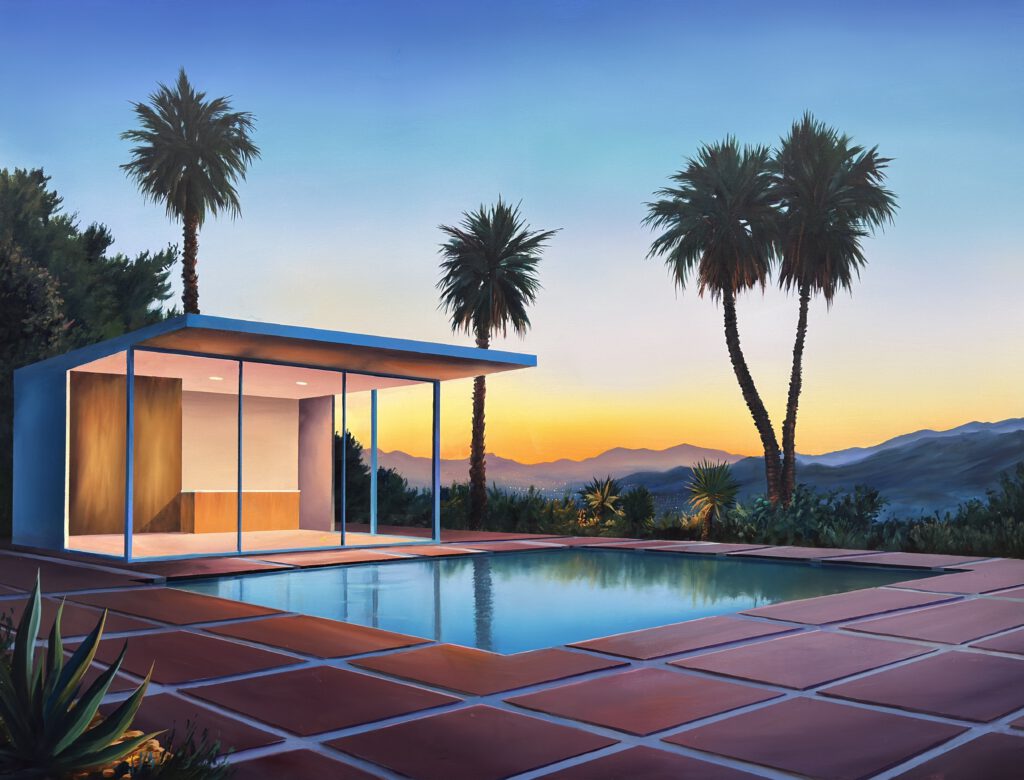 Poolside XV_2026_Acryl auf Leinwand_130 x 170 cm